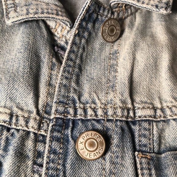 EXPRESS Denim Vest | XS - Picture 4 of 8
